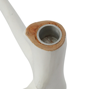 Triple Twig Candle Holder - White small 7