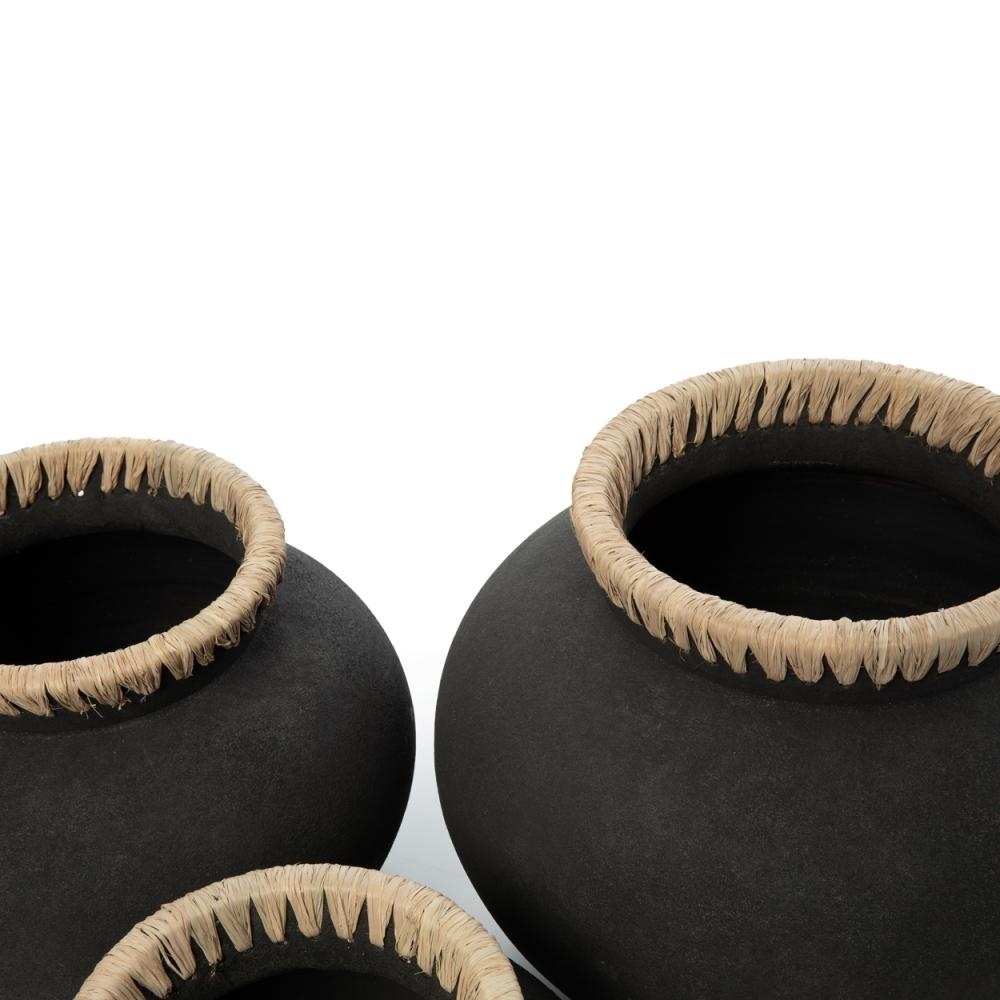 Wyświetl Styly Vase - Black Natural - M Styly Vase - Black Natural - M