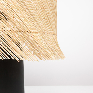 Lampa stołowa - The Rattan Black, E27, boho 1 Lampa stołowa - The Rattan Black, E27, boho small 1