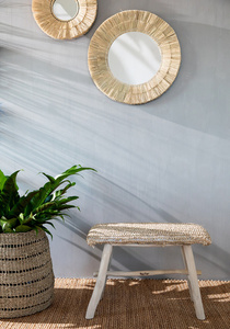 Raffia Bench small 3