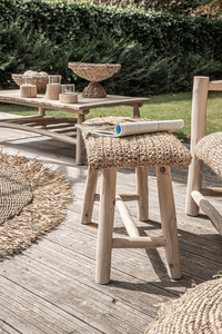 Raffia Bench small 6
