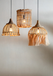 Lampa sznur wisząca - The Abaca Tassel S, E27, Trawa Abaca small 1