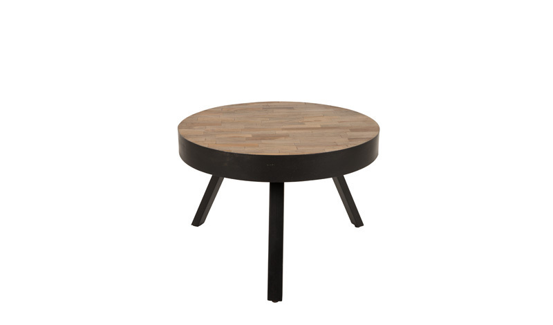 Sprawdź Stolik kawowy drewniany okrągły - The Stylish by Lunares Design M, 58cm Stolik kawowy drewniany okrągły - The Stylish by Lunares Design M, 58cm