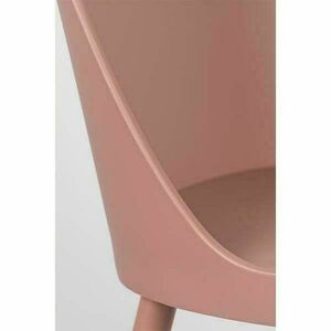 Krzesło do jadalni Lunares Design różowe - wyprzedaż small 3