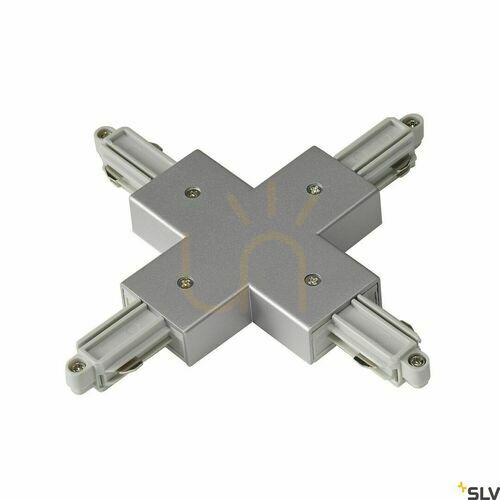 Sprawdź Łącznik X z zasilaniem do szynoprzewodu 1-fazowego SLV 1 SYSTEM 143162 szary