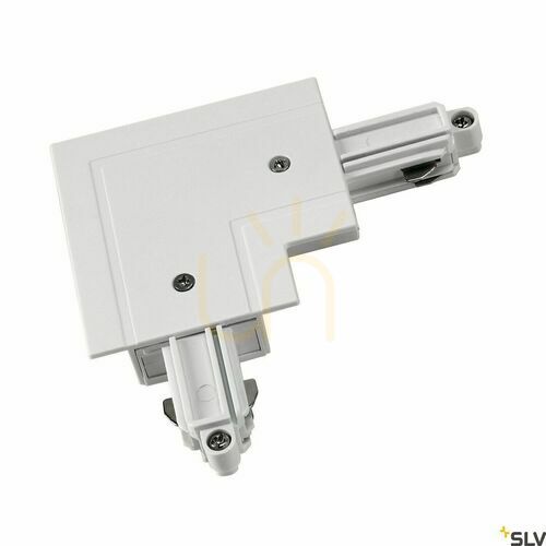 Sprawdź Łącznik kątowy z zasilaniem do szynoprzewodu 1-fazowego SLV 1 SYSTEM biały 143261
