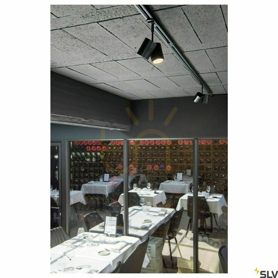 Obejrzyj Reflektor do szynoprzewodu SLV BIMA 2 czarny GU10 2x50W 143430 Reflektor do szynoprzewodu SLV BIMA 2 czarny GU10 2x50W 143430