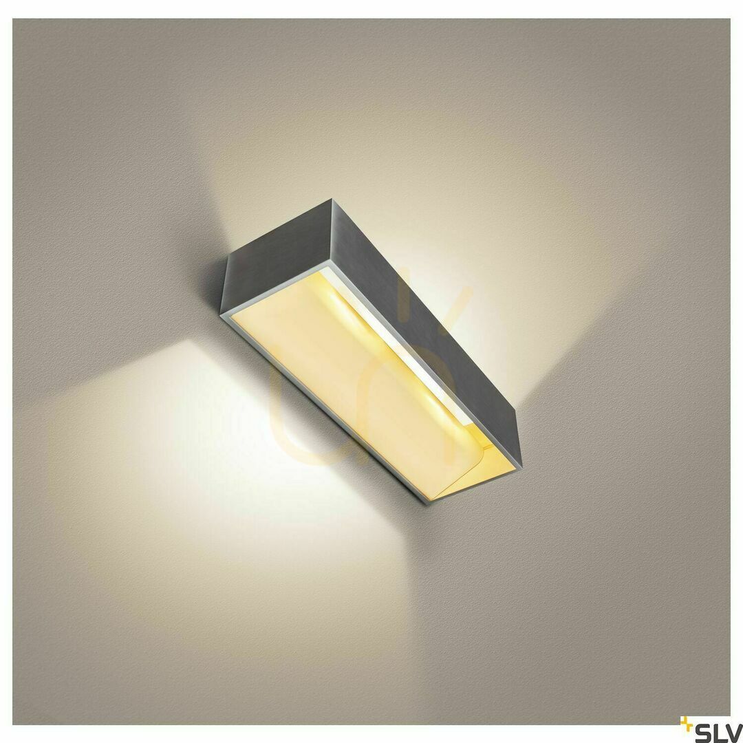 Obejrzyj Kinkiet LED SLV LOGS IN L 1002843 aluminium biały 18W 3000K 30 cm Kinkiet LED SLV LOGS IN L 1002843 aluminium biały 18W 3000K 30 cm
