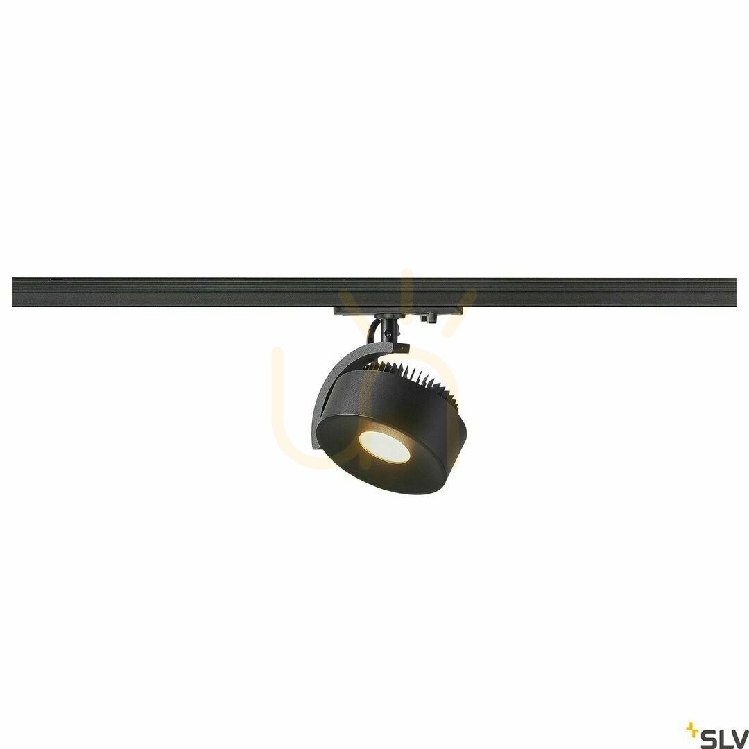 Zobacz Reflektor szynowy SLV KALU TRACK 1-fazowy LED 13W 3000K czarny 1002854 Reflektor szynowy SLV KALU TRACK 1-fazowy LED 13W 3000K czarny 1002854