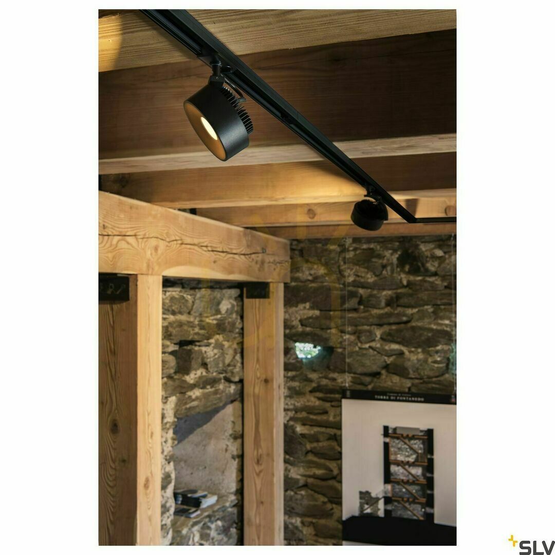 Obejrzyj Reflektor szynowy SLV KALU TRACK 1-fazowy LED 13W 3000K czarny 1002854 Reflektor szynowy SLV KALU TRACK 1-fazowy LED 13W 3000K czarny 1002854