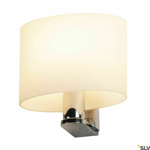 Sprawdź Lampa natynkowa SLV KENKUA WL chrom mleczna E27 40W 1002856