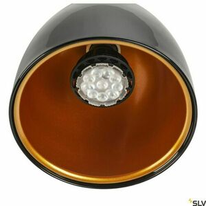 Lampa do szynoprzewodu SLV PARA CONE 14 czarno-złota 3-fazowa GU10 25W 1002876 1 Lampa do szynoprzewodu SLV PARA CONE 14 czarno-złota 3-fazowa GU10 25W 1002876 small 1