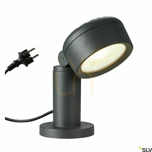 Sprawdź Słupek oświetleniowy SLV ESKINA 30 antracyt 14,5W IP65 1002906