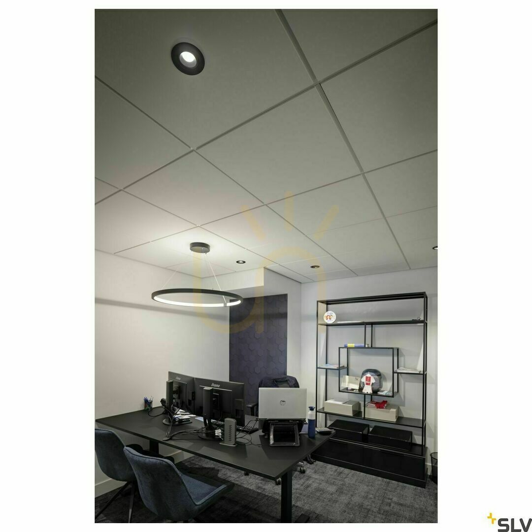 Sprawdź Lampa wisząca SLV ONE 60 LED DALI czarna 24W 3000/4000K 1002909 Lampa wisząca SLV ONE 60 LED DALI czarna 24W 3000/4000K 1002909