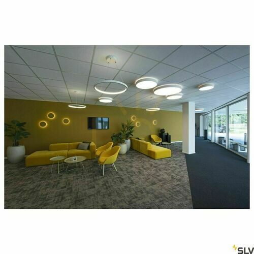 Sprawdź Lampa wisząca SLV ONE 60 DALI biała LED 24W 3000/4000K ø60 cm 1002910