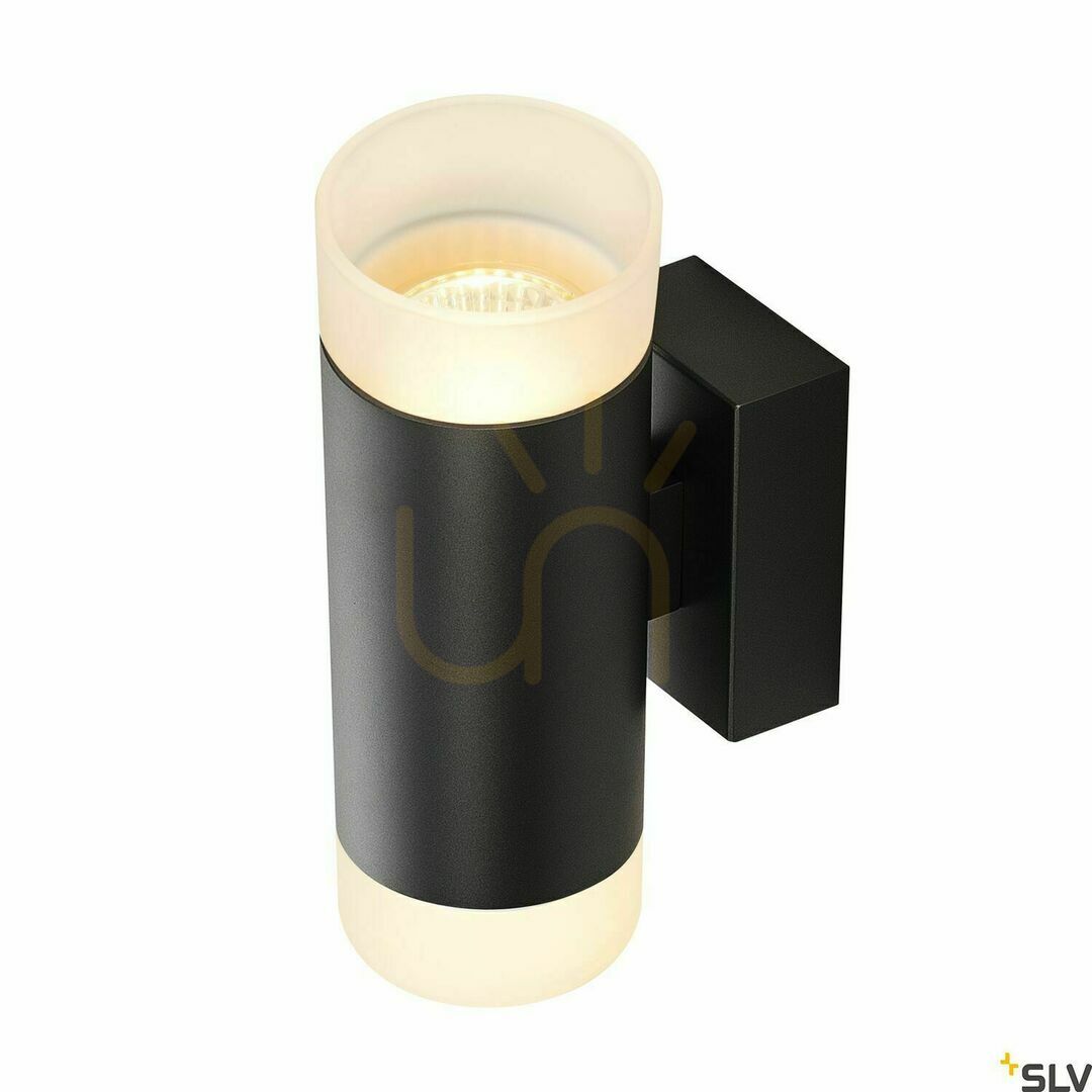 Zobacz Lampa natynkowa ścienna SLV ASTINA UP/DOWN czarna GU10 10W 1002933 Lampa natynkowa ścienna SLV ASTINA UP/DOWN czarna GU10 10W 1002933