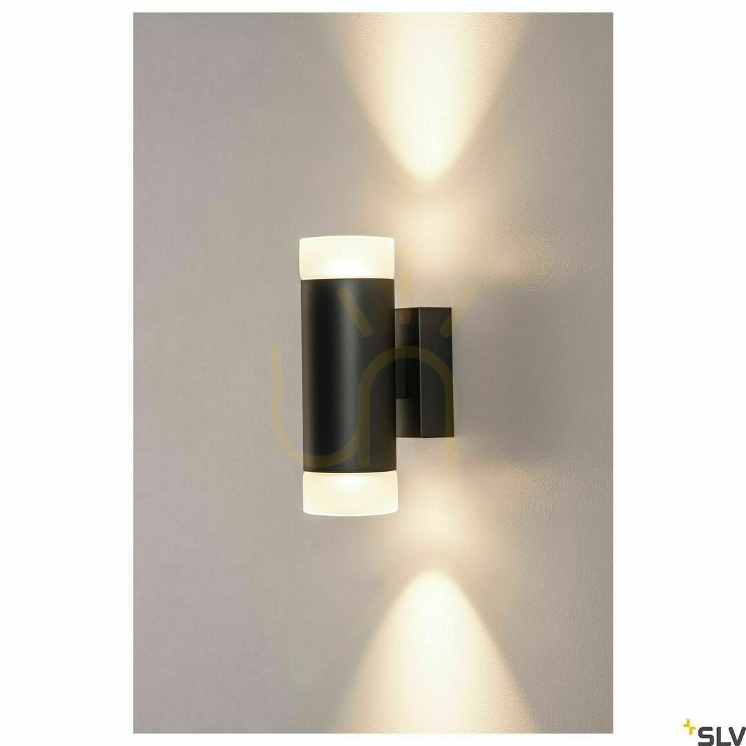 Sprawdź Lampa natynkowa ścienna SLV ASTINA UP/DOWN czarna GU10 10W 1002933 Lampa natynkowa ścienna SLV ASTINA UP/DOWN czarna GU10 10W 1002933