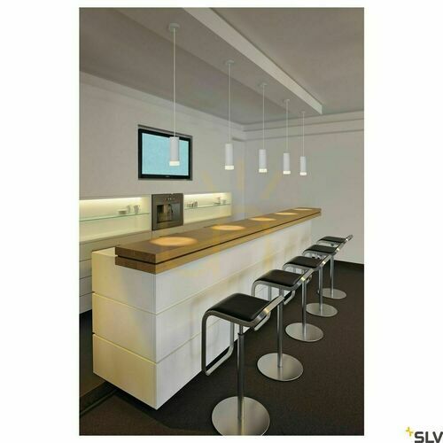 Sprawdź Lampa wisząca SLV ASTINA biała aluminium GU10 10W 1002937