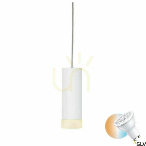 Sprawdź Lampa wisząca SLV ASTINA biała aluminium GU10 10W 1002937