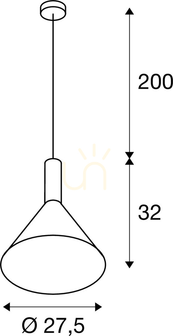 Zobacz Lampa wisząca SLV PHELIA 275 E27 czarno-złota 1002949 Lampa wisząca SLV PHELIA 275 E27 czarno-złota 1002949