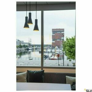 Lampa wisząca SLV PHELIA 10 E27 czarno-złota, Ø13 cm, 1002951 small 4