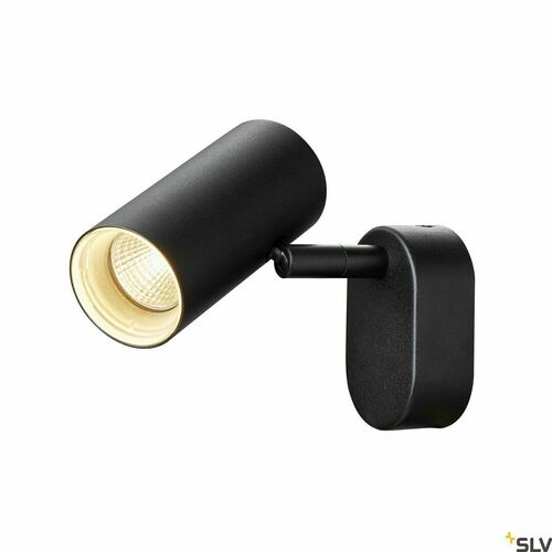 Sprawdź Lampa natynkowa SLV NOBLO I LED 8W 2700K czarna 1002969