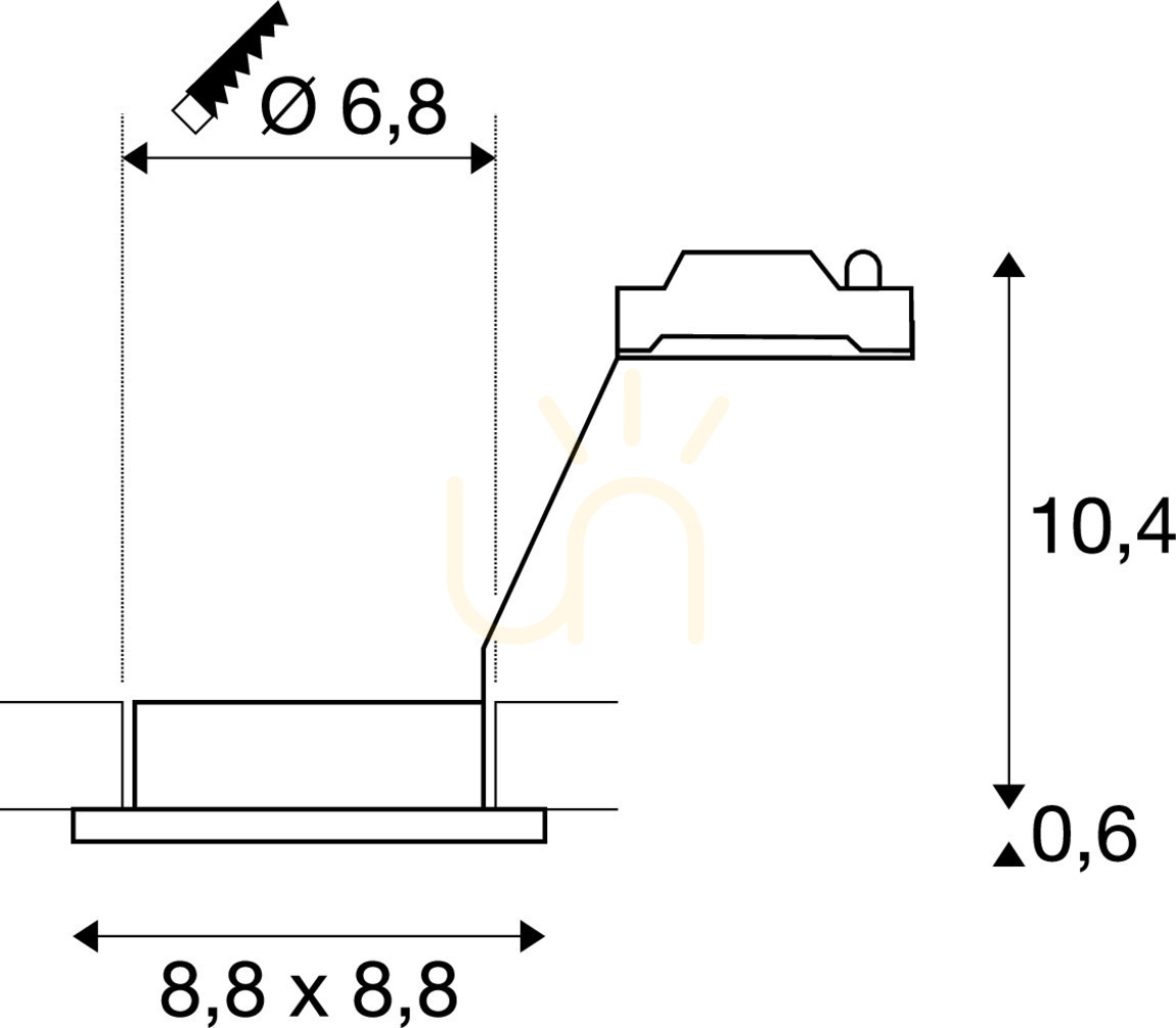 Obejrzyj Oprawa wpuszczana zewnętrzna SLV DOLIX OUT GU10 biała IP44 1001169 Oprawa wpuszczana zewnętrzna SLV DOLIX OUT GU10 biała IP44 1001169