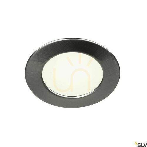 Sprawdź Oprawa wpuszczana SLV DL 126 112225 szara LED 2,8W 3000K 12V IP20 65 mm