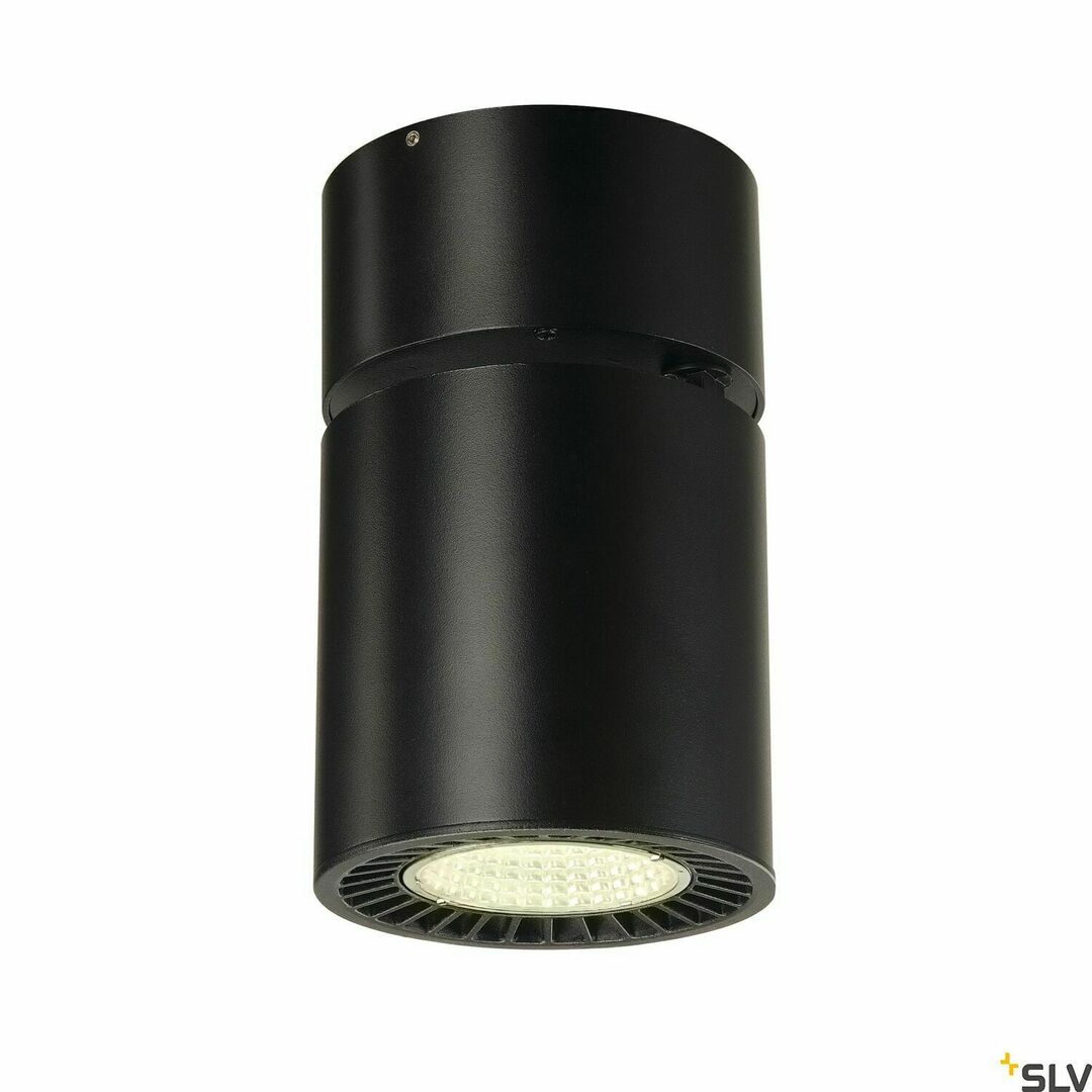 Zobacz Lampa sufitowa natynkowa SLV SUPROS MOVE CL LED 31W 4000K czarna 1003287 Lampa sufitowa natynkowa SLV SUPROS MOVE CL LED 31W 4000K czarna 1003287