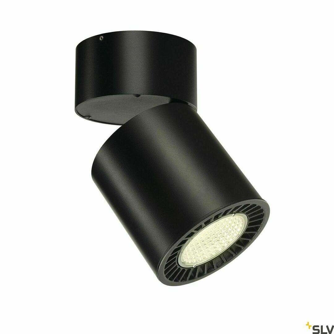 Sprawdź Lampa sufitowa natynkowa SLV SUPROS MOVE CL LED 31W 4000K czarna 1003287 Lampa sufitowa natynkowa SLV SUPROS MOVE CL LED 31W 4000K czarna 1003287