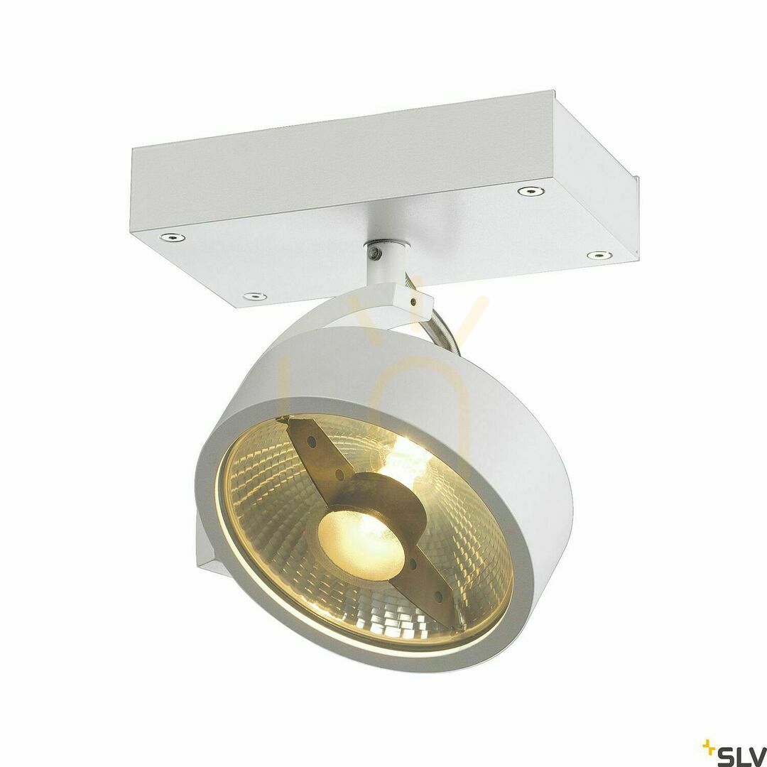 Pokaż Oprawa wpuszczana SLV KALU 147301 biała aluminium ES111 75W 230V Oprawa wpuszczana SLV KALU 147301 biała aluminium ES111 75W 230V