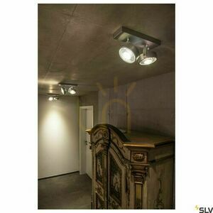 Oprawa wpuszczana SLV KALU 147316 aluminium 2x ES111 75W 30 cm small 3