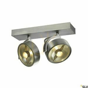 Oprawa wpuszczana SLV KALU 147316 aluminium 2x ES111 75W 30 cm small 0