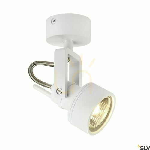 Sprawdź Reflektor ścienno-sufitowy SLV INDA biały GU10 50 W 147551