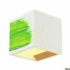 Kinkiet gipsowy SLV PLASTRA Cube 148018 biały, góra-dół, 11,5 cm, G9 small 1