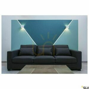 Kinkiet gipsowy SLV PLASTRA Cube 148018 biały, góra-dół, 11,5 cm, G9 small 3