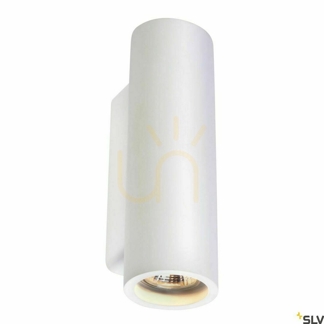 Sprawdź Lampa natynkowa ścienna SLV PLASTRA 148060 biała gipsowa GU10 35W IP20 Lampa natynkowa ścienna SLV PLASTRA 148060 biała gipsowa GU10 35W IP20