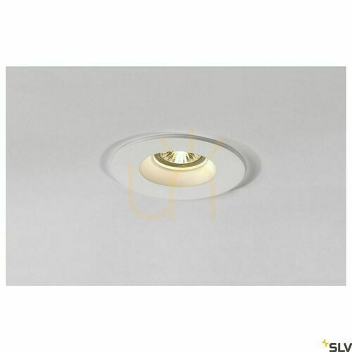 Sprawdź Oprawa wpuszczana SLV PLASTRA 148070 biała gipsowa GU10 13 cm