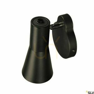 Lampa natynkowa ścienna SLV PHELIA 148540 czarna GU10 20 cm small 1