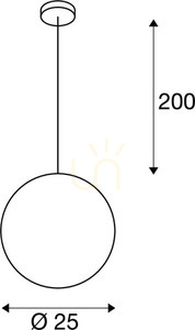 Lampa wisząca SLV ROTOBALL 25 biała E27 165390 3 Lampa wisząca SLV ROTOBALL 25 biała E27 165390 small 3