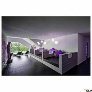 Lampa wisząca SLV ROTOBALL 40 szara E27 165410 small 4