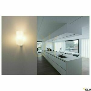 Lampa ścienna natynkowa SLV QUADRASS biała mleczna E27 40W szkło stal 1003431 3 Lampa ścienna natynkowa SLV QUADRASS biała mleczna E27 40W szkło stal 1003431 small 3