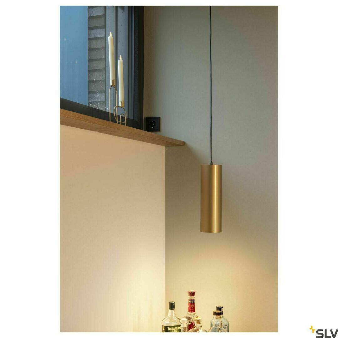 Zobacz Lampa wisząca SLV ENOLA złota E27 60W 32 cm 149387 Lampa wisząca SLV ENOLA złota E27 60W 32 cm 149387