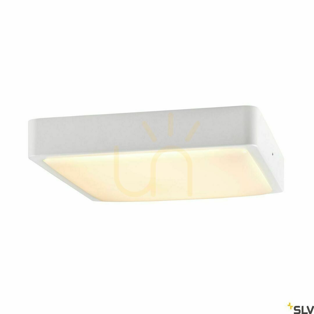 Obejrzyj Kinkiet zewnętrzny SLV AINOS Square biały LED 17W 3000/4000K IP65 1003449 Kinkiet zewnętrzny SLV AINOS Square biały LED 17W 3000/4000K IP65 1003449