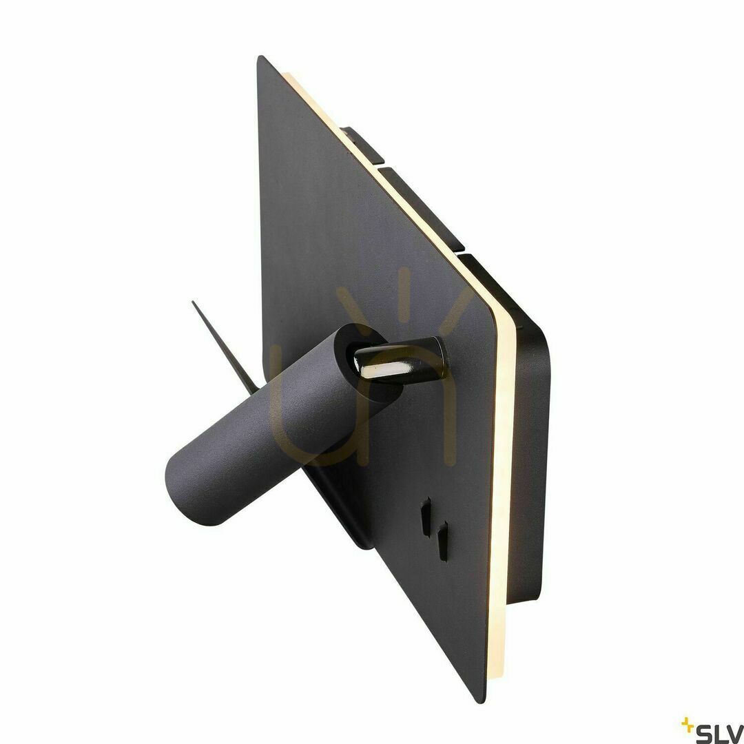 Obejrzyj Kinkiet SLV SOMNILA czarny LED 15W 3000K USB 1003455 Kinkiet SLV SOMNILA czarny LED 15W 3000K USB 1003455