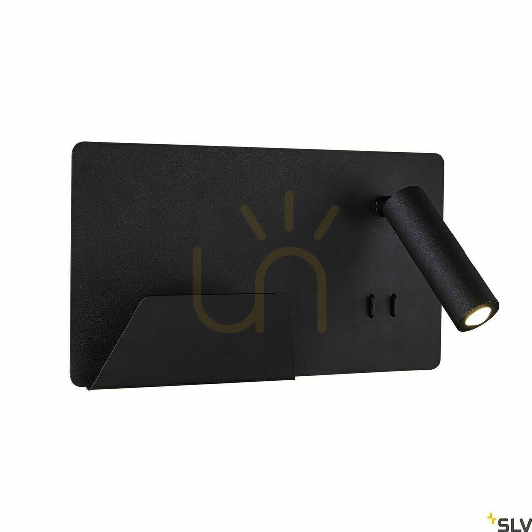 Sprawdź Kinkiet SLV SOMNILA czarny LED 15W 3000K USB 1003455 Kinkiet SLV SOMNILA czarny LED 15W 3000K USB 1003455