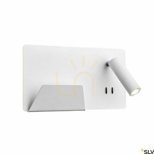 Sprawdź Kinkiet SLV SOMNILA biały LED 15W 3000K USB 1003457