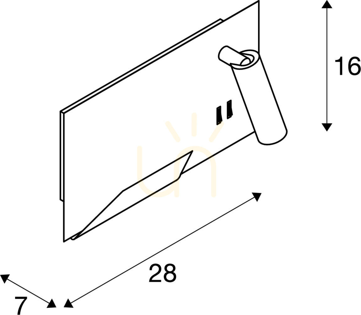 Sprawdź Kinkiet SLV SOMNILA biały LED 15W 3000K USB 1003458 Kinkiet SLV SOMNILA biały LED 15W 3000K USB 1003458