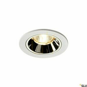 Oprawa wpuszczana SLV NUMINOS DL S biała/chrom 8,6W 2700K 1003789 small 0