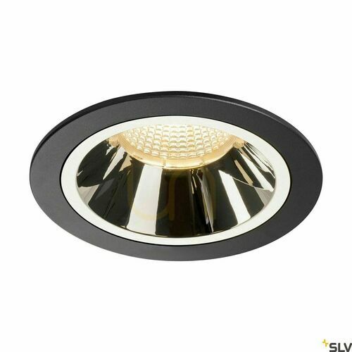 Sprawdź Oprawa wpuszczana SLV NUMINOS DL L czarna/chrom 2700K 25,41 W 1003921